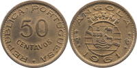 Angola 50 Centavos Kursmünze (1953-1961) -
