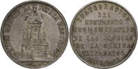Chile Medaille a. d. Errichtung des Denkmals f. d, Helden des Sieges gegen Peru in Valparadiso -
