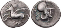 Ambrakia 404-360 / Chr.  Epeiros Ambrakia, Pegasos / Kopf der Athena, R ... 250,00 EUR + 7,00 EUR kargo