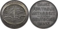 Medaille   Fuer treue Mitarbeit / Deutsche Bank vz