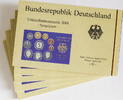 Bundesrepublik Deutschland 5 x 12,68 DM Kursmünzensatz (KMS) -