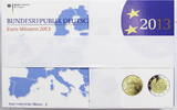 Bundesrepublik Deutschland 5 x 5,88 Euro Kursmünzensatz (KMS) -