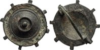 Römisches Reich Rundfibel in tutulusähnlicher Form