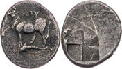 Drachme 416-357 - Chr.  Thrakien Byzantion, Kuh auf Delphin / viergetei ... 70,00 EUR + 10,00 EUR kargo