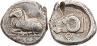Stater ca.  450 v. Chr.  Zypern Salamis, Evanthes, Widder / Widderkopf, R ... 2200,00 EUR ücretsiz kargo