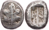 Stater 510-500 v. Chr.  Karien Insel Rhodos, Kameiros, Feigenblatt / län ... 1950,00 EUR ücretsiz kargo