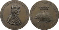 Frankreich Medaille o.J. (1845-1860) Ludwig XII. (1498-1514) Auf die Eroberung von Mailand 1500 EF