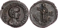 Ägypten Tetradrachme Alexandria, Salonina, Jahr 12, Büste / Elpis mit Blüte -