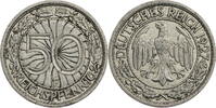 Weimarer Republik 50 Reichspfennig Kursmünze (1927-1938) -
