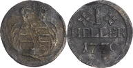 Sachsen-Hildburghausen, Herzogtum 1 Heller Ernst Friedrich III Carl - selten! -