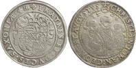 Sachsen, Albertinische Linie 1/2 Taler Christian und Joh. Georg und August (1591-1611) -