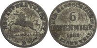 Hannover, Königreich 6 Pfennige Georg V. (1851-1866) -