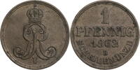 Hannover, Königreich 1 Pfennig Georg V. (1851-1866) -