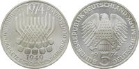 Bundesrepublik Deutschland 5 DM 25 Jahre Grundgesetz -