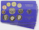 Bundesrepublik Deutschland 4 x 12,68 DM Kursmünzensatz (KMS) -