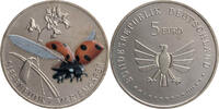 Bundesrepublik Deutschland 5 Euro Wunderwelt Insekten - Siebenpunkt Marienkäfer -