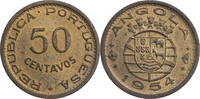 Angola 50 Centavos Kursmünze (1953-1961) -