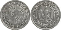 Weimarer Republik 50 Reichspfennige Kursmünze (1927-1938) -