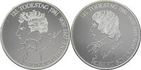 Düsseldorf Medaille Auf den 125. Todestag von Robert Schumann und Heinrich Heine -