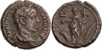 Ägypten Tetradrachme Alexandria, Severus Alexander, Jahr 13, Büste / Tyche mit Füllhorn und Ruder -
