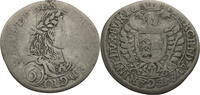 RDR, Habsburg 6 Kreuzer 1673 Leopold I. (1657-1705) F