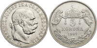 Ungarn 5 Korona Franz Josef I. (1848-1916) - Kursmünze (1900-1909) -