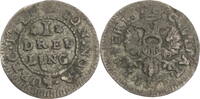 Lübeck, Stadt 1 Dreiling Kursmünze (1727-1747) -