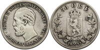 Norwegen 50 Öre Oscar II. (1872-1905) - Kursmünze (1877-1904) -