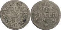 Trier, Erzbistum 1/2 Petermännchen Johann Hugo von Orsbeck (1676-1711) -