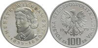 Polen, Volksrepublik 100 Zloty Henryk Wieniawski - Probe/Proba -
