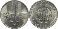 Polen, Volksrepublik 20 Zloty Kursmünze (1973-1976) -