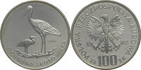 Polen, Volksrepublik 100 Zloty Environmental Protection - Stork -