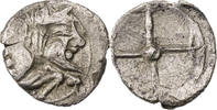 Obol 480-470 v. Chr.  Sizilien Gela, androkephale Stierprotome / vierspe ... 130,00 EUR + 7,00 EUR kargo