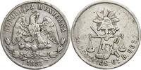 Mexico 50 Centavos Kursmünze (1869-1895) -