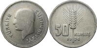 Türkei, Republik 50 Kurus Kursmünze (1935-1937) -