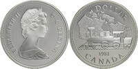 Kanada 1 Dollar Elizabeth II - Trans-Canada Railway -