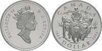 Kanada 1 Dollar Elizabeth II - RCMP Northern Dog Team Patrol -