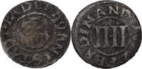 Paderborn, Bistum 4 Pfennig Franz Arnold von Metternich (1704-1718) -