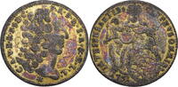 Bayern, Leuchtenberg Jeton in Form eines 1/2 Karolin Karl VII. (1721-1738) -