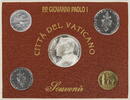 Vatikan 180 Lire + Medaille Johannes Paul II. (1978-2005) – Kursmünzensatz (KMS) -