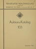 Frankfurt Literatur Frankfurter Münzhandlung E. Button Auktionskatalog Nr. 103 / Dezember 1960 -