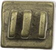 Ghana Goldstaubgewicht der Ashanti-Akan in geometrischer Form -