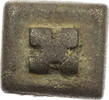 Ghana Goldstaubgewicht der Ashanti-Akan in geometrischer Form -