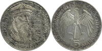 Bundesrepublik Deutschland 5 DM Zum 375. Todestag von Gerhard Mercator - Variante mit langem R -