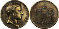 Frankreich Medaille Napoleon I. (1804-1814, 1815) - Auf den Bau des Triumphbogens -