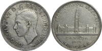 Kanada 1 Dollar George VI. - Royal Visit -