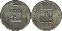 Polen, Volksrepublik 200 Zloty 30th Anniversary of People's Republic of Poland -