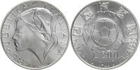 Italien 200 Lire Auf die Fussballweltmeisterschaft 1990 in Italien -