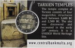 Malta 2 Euro Cultural Heritage - Tarxien Temples in Coincard -