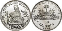 Haiti 50 Gourdes Auf die Olympiade 1976 -